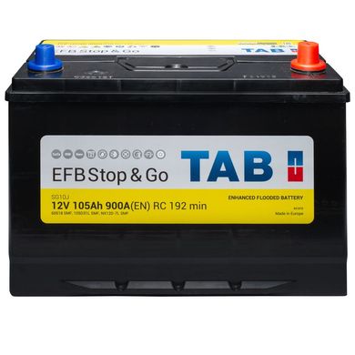 Акумулятор TAB EFB JIS 105 Euro