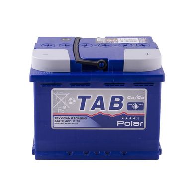 Аккумулятор TAB Polar Blue 66 Euro (- +)