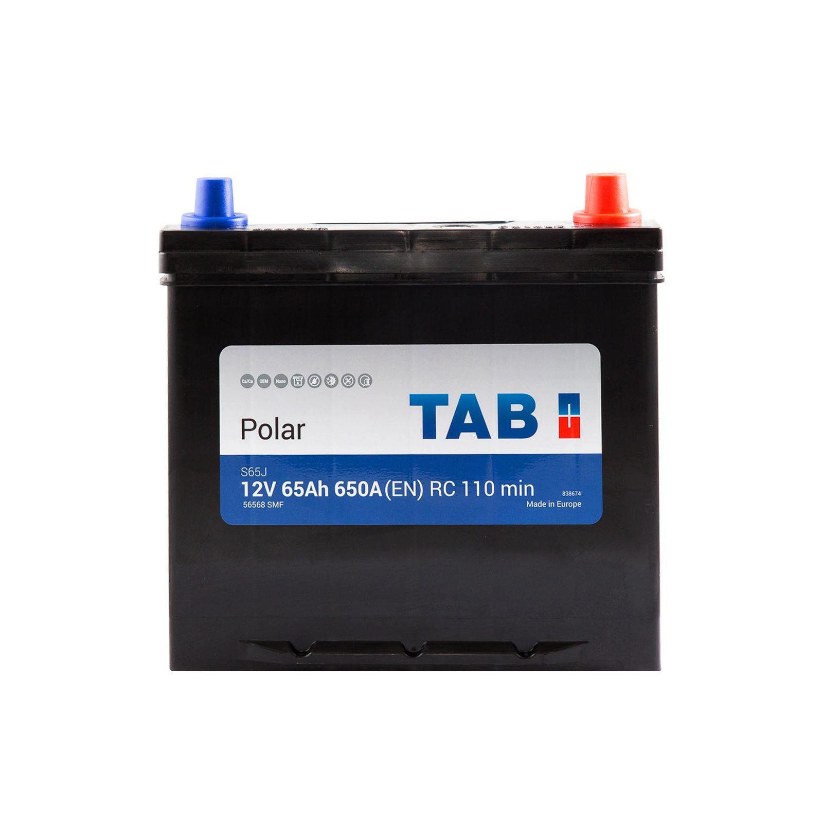 Аккумулятор tab polar 65