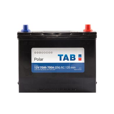 Аккумулятор TAB Polar 70 Euro (- +)