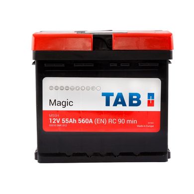 Аккумулятор TAB Magic 55  (- +)