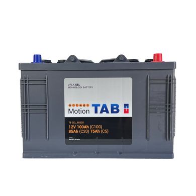 Аккумулятор TAB Motion GEL 100 Ah (- +)